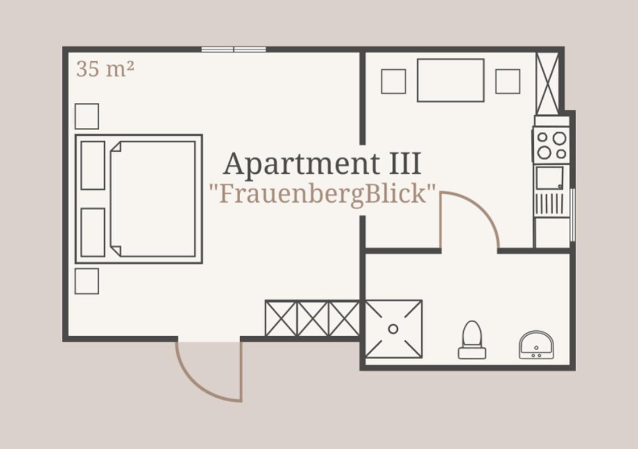 Dom Apartment III - Modern & Zentral Mit Kostenfreiem Parkplatz Fulde Extérieur photo